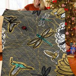 Dragonfly Quilt Oqj and Home Decor