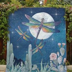 Dragonfly Vcb Quilt Derqhf and Home Decor
