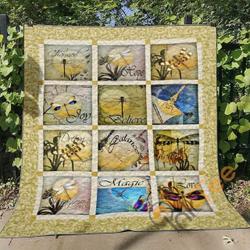 Dragonfly Ver1 Blanket TH1507 Quilt and Home Decor