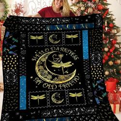 Dragonfly Wicca Quilt Nme and Home Decor