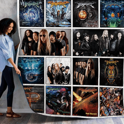 Dragonforce Albums Quilt Blanket Ver14 and Home Decor