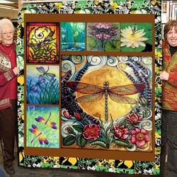 Dragonlfy I Can Fly Quilt Blanket Dhc04012032Dd and Home Decor