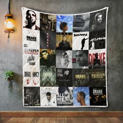 Drake Album Covers Quilt Blanket and Home Decor