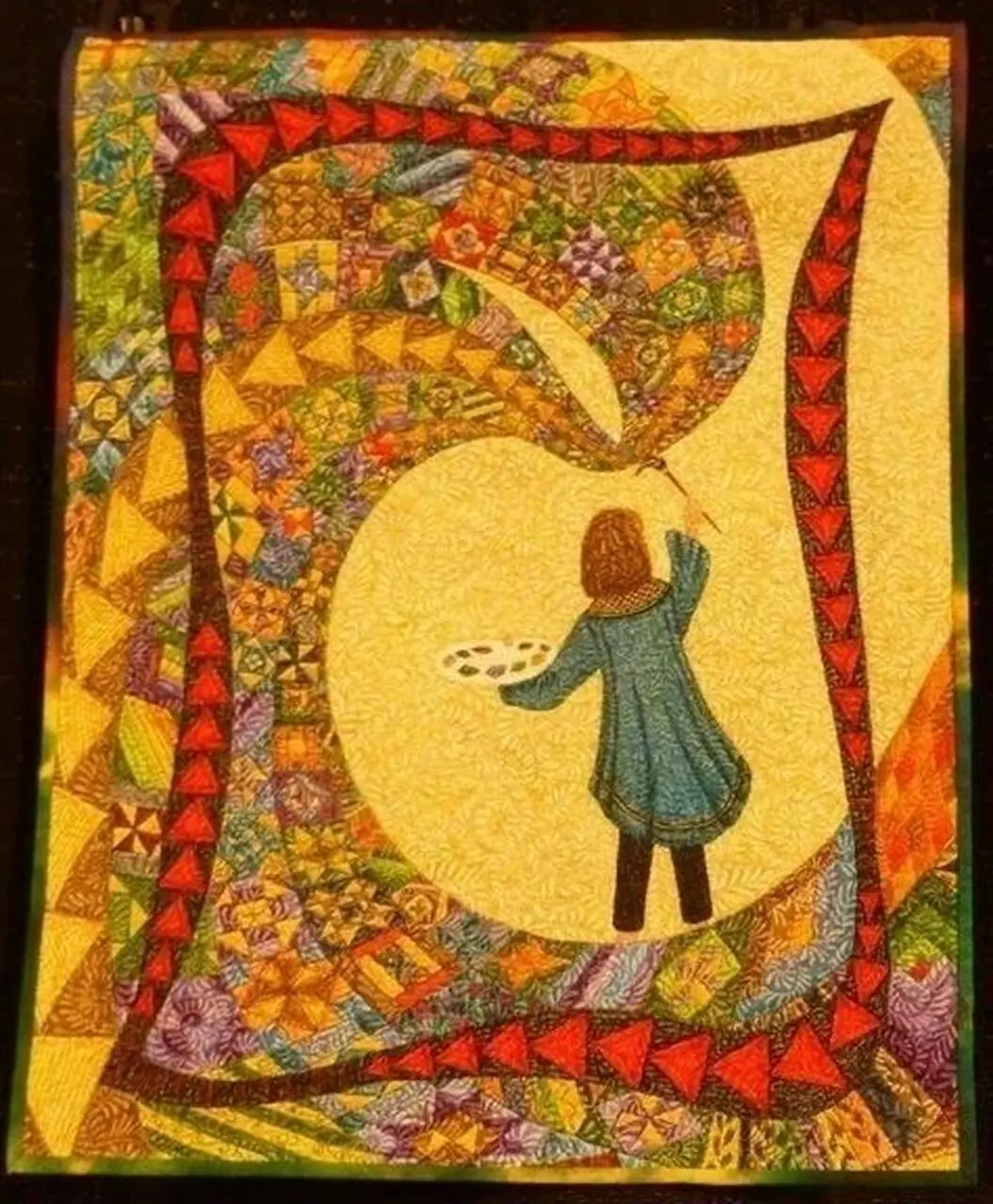 Drawing Clp190618 Quilt Blanket and Home Decor