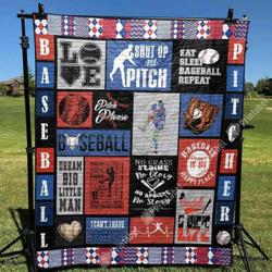 Dream Big Little Man DHCDHC DT0910 Quilt Blanket and Home Decor