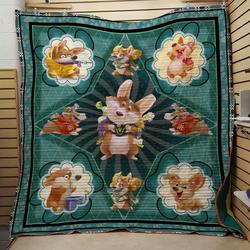 Dream Corgi Quilt and Home Decor