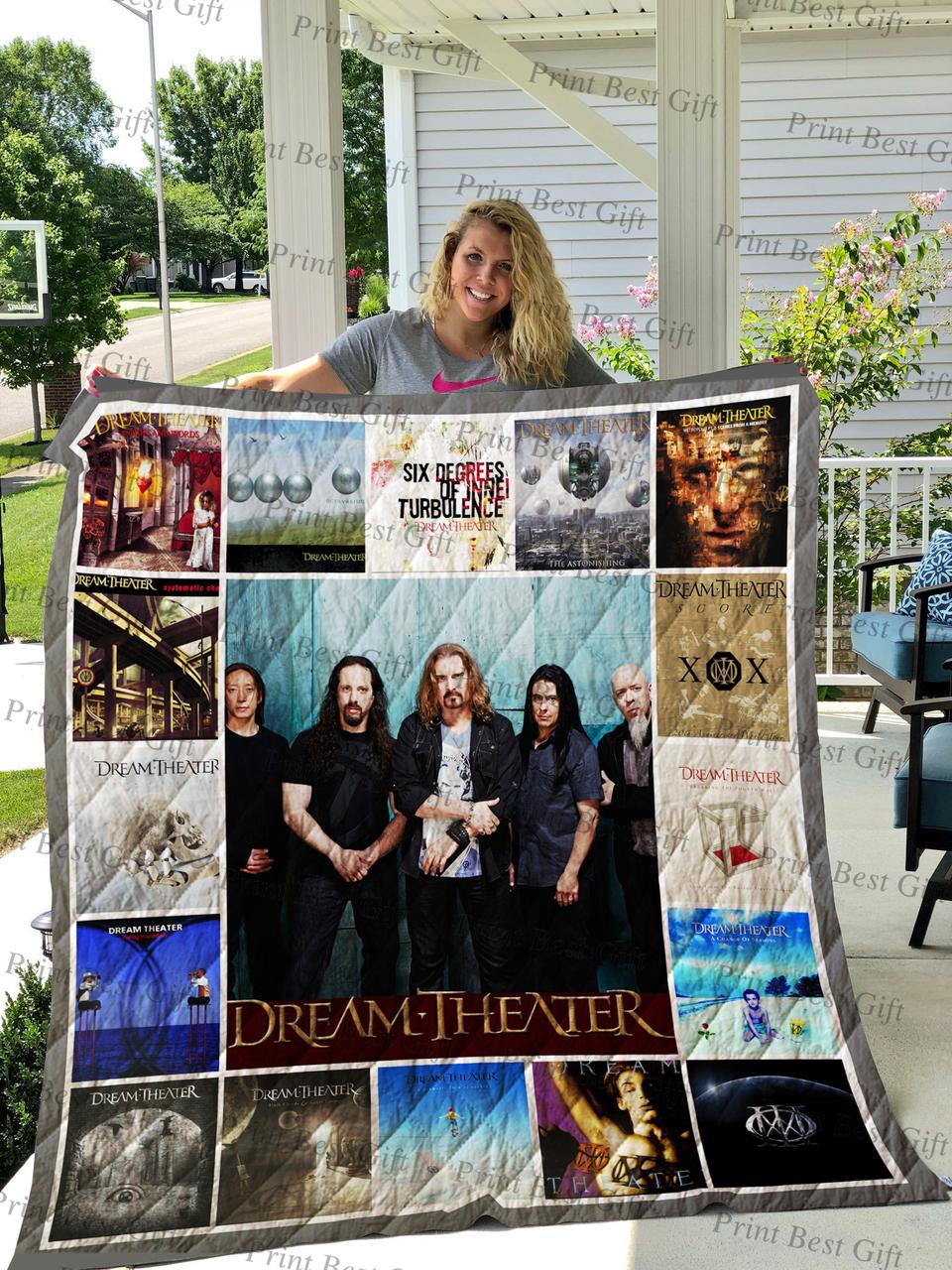 Dream Theater Albums Cover Poster Quilt and Home Decor