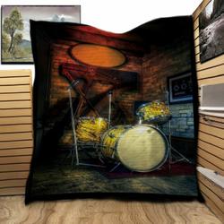 Drummer Art A2 NTTH011298 3D Customized Quilt and Home Decor