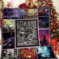 Drummer Quilt Lvr and Home Decor