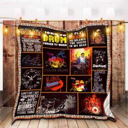 Drummer Quilt Rmr and Home Decor