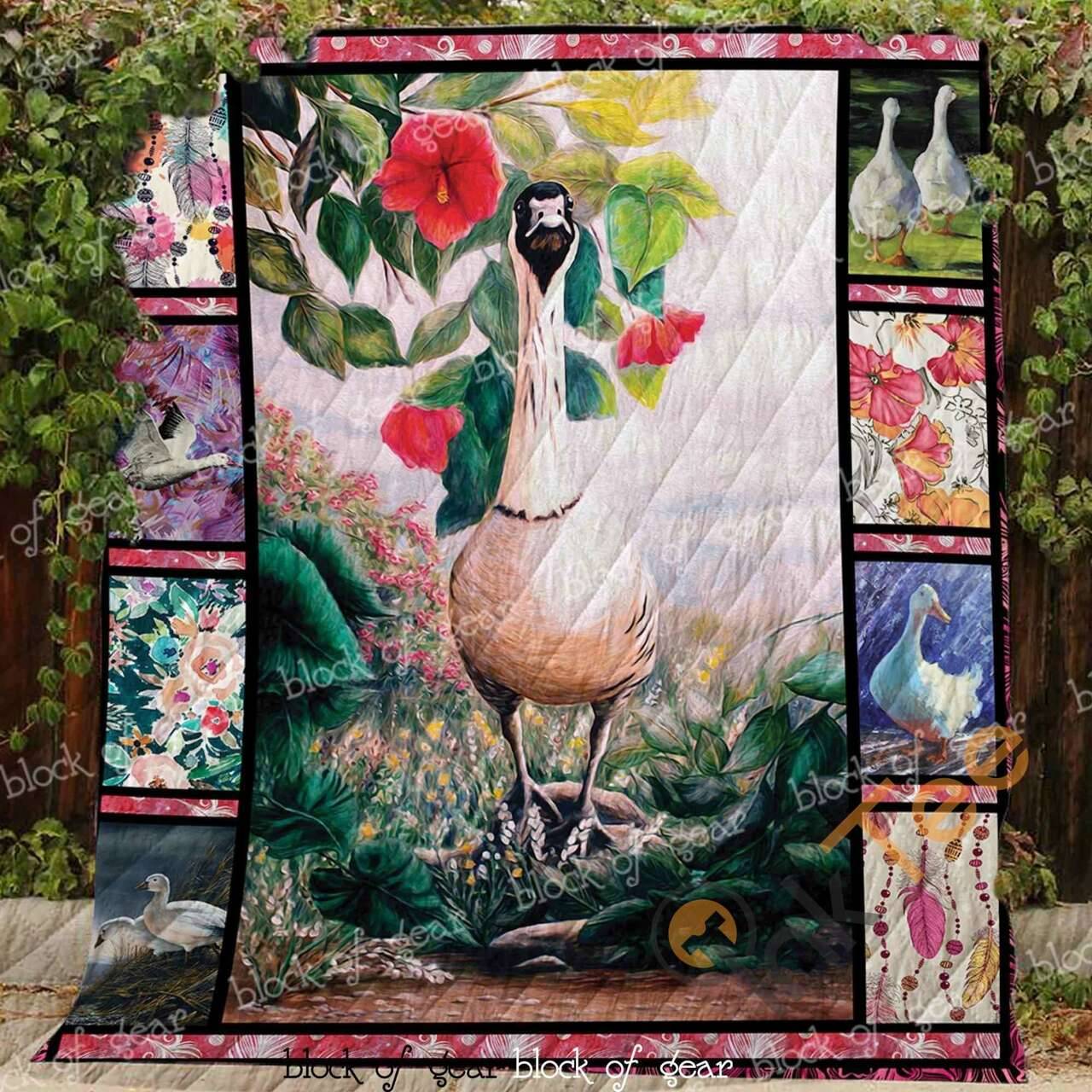 Duck Duck Goose Blanket KC1707 Quilt and Home Decor