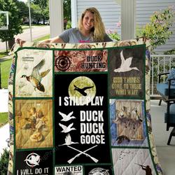 Duck Hunting Quilt Blanket and Home Decor