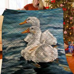 Duck Quilt Lsz and Home Decor