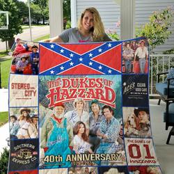 Dukes Of Hazzard Quilt Blanket and Home Decor