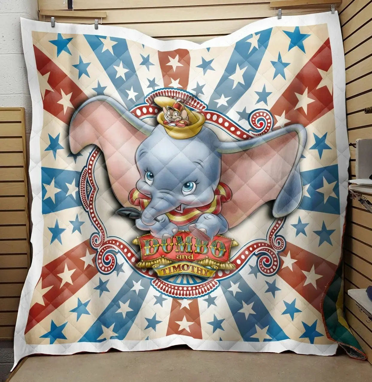 Dumbo Film Quilt 05 and Home Decor