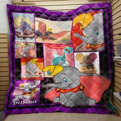 Dumbo Quilt Blanket 04 and Home Decor