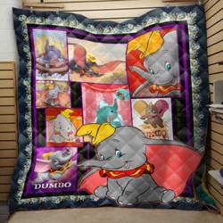 Dumbo Quilt Blanket 07 and Home Decor