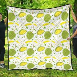 Durian Pattern Background DHCDHC DT1910 Quilt Blanket and Home Decor