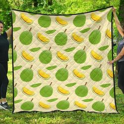 Durian Pattern DHCDHC DT1910 Quilt Blanket and Home Decor