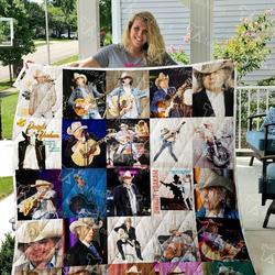Dwight Yoakam Quilt Blanket 01104 and Home Decor
