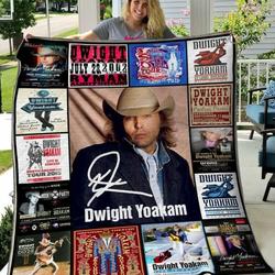 Dwight Yoakam Quilt Blanket Hvt080609  Quilt and Home Decor