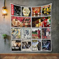 E-40 Album Covers Quilt Blanket and Home Decor