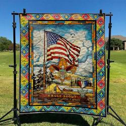 Eagle Scout Td2809434 Quilt Blanket and Home Decor