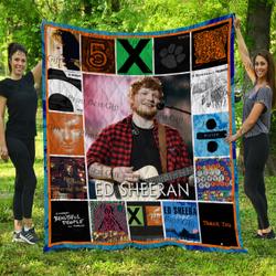 Ed Sheeran Cover Poster Quilt 2 and Home Decor