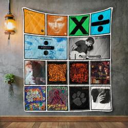 Ed Sheeran Quilt Blanket and Home Decor