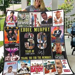 Eddie Murphy Vr1 Quilt Blanket and Home Decor