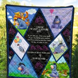 Eeyore Premium 3D Customized Quilt TUH62658 PLEN2407 and Home Decor