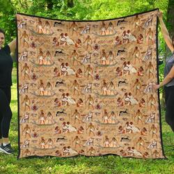 Egyptian Cl12100253Mdq Quilt Blanket and Home Decor