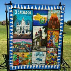 El Salvado Tg030715A Tbg Quilt Blanket and Home Decor