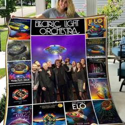Electric Light Orchestra Quilt Blanket Hvt140609  Quilt and Home Decor
