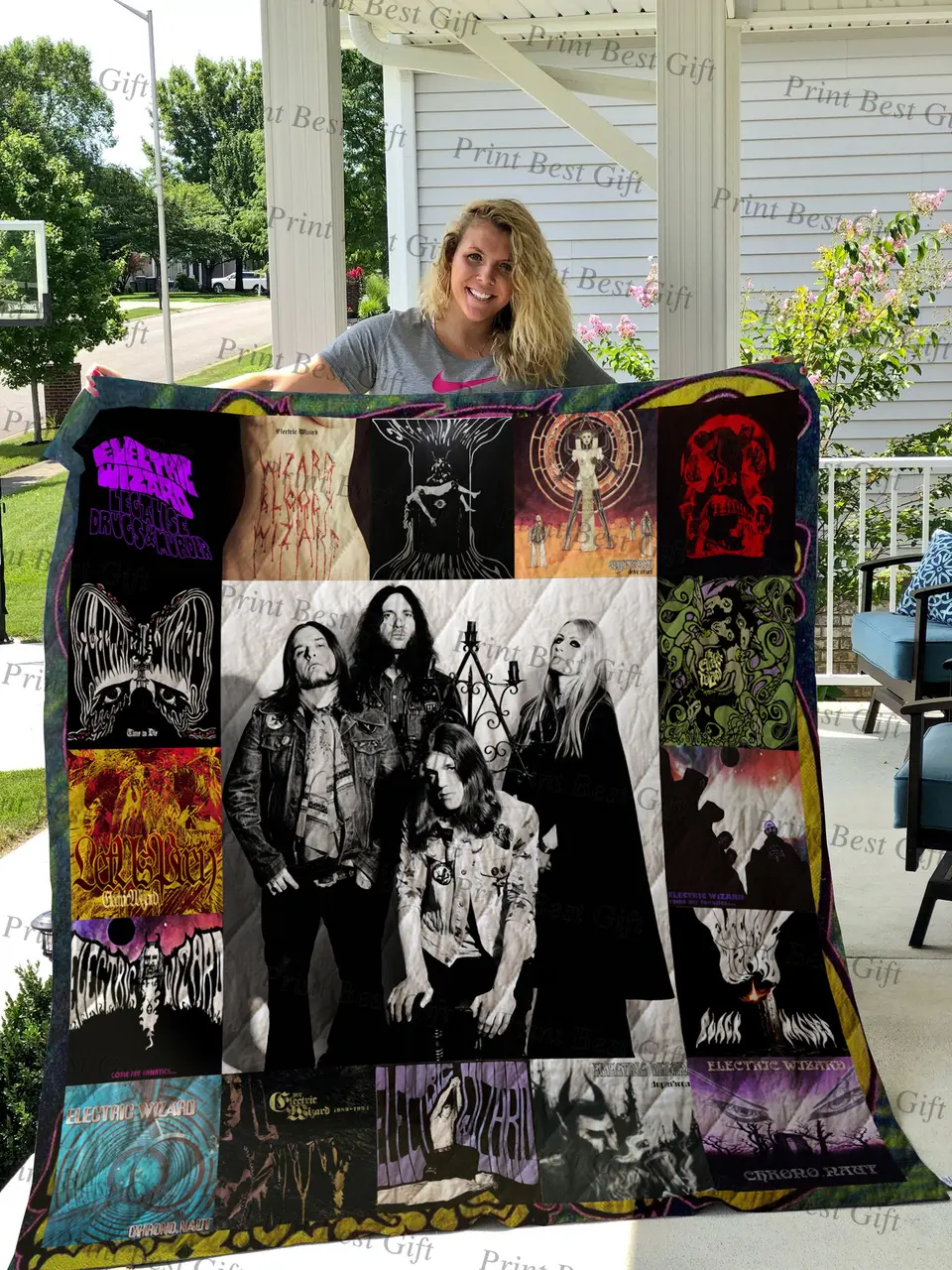 Electric Wizard Albums Cover Poster Quilt and Home Decor
