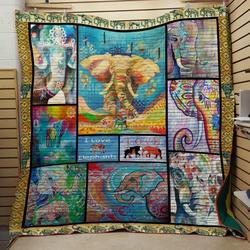 Elephant 2502068 Quilt Blanket  Quilt and Home Decor