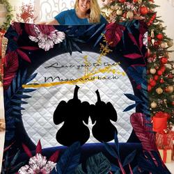 Elephant Bigger 3D Customized Quilt and Home Decor