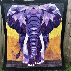 Elephant Cla1510111Q Quilt Blanket and Home Decor