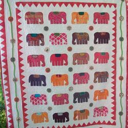 Elephant Cla210636 Quilt Blanket and Home Decor
