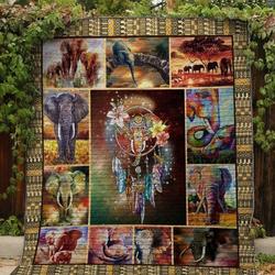 Elephant EW V5 3D Customized Quilt and Home Decor