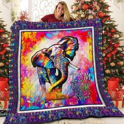 Elephant Great V 3D Customized Quilt and Home Decor