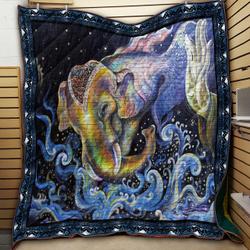 Elephant Magic KA8 NNQ131098 3D Customized Quilt and Home Decor