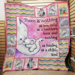 Elephant Mom Quilt Blanket Dhc1102759Td and Home Decor
