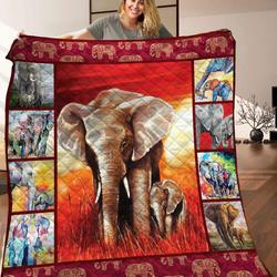 Elephant Quilt Blanket C9B240308TA and Home Decor