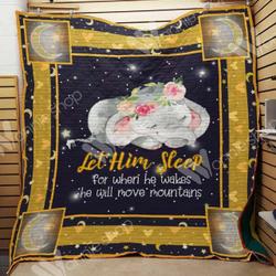 Elephant Quilt Blanket Dhc1102831Td and Home Decor
