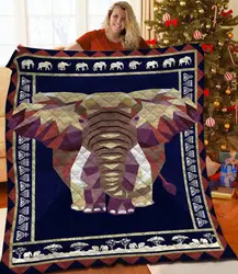 Elephant Quilt Kzo and Home Decor