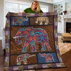 Elephant Quilt Lcg and Home Decor