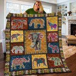Elephant Quilt Lcl and Home Decor
