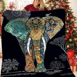 Elephant Quilt Lcv and Home Decor