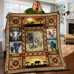 Elephant Quilt Paj and Home Decor